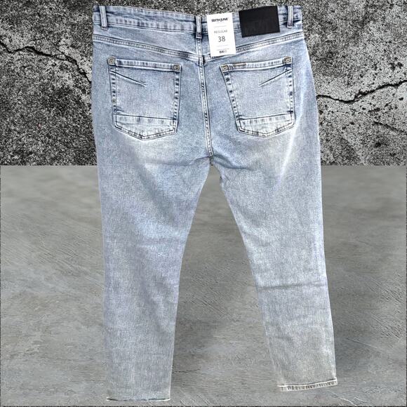 •NWT• Sixth June Light Wash Jeans – Women’s Size 38  •US-23564-BLUE-38 - Picture 2 of 12